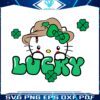 lucky-cat-patricks-day-hello-kitty-svg