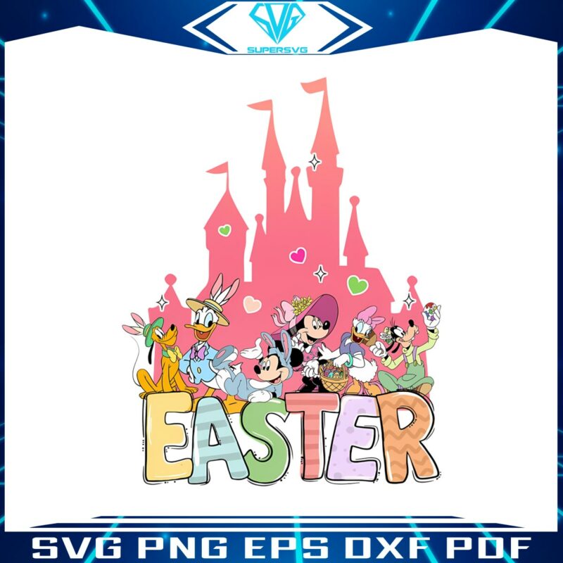 mickey-and-friends-easter-disney-castle-png