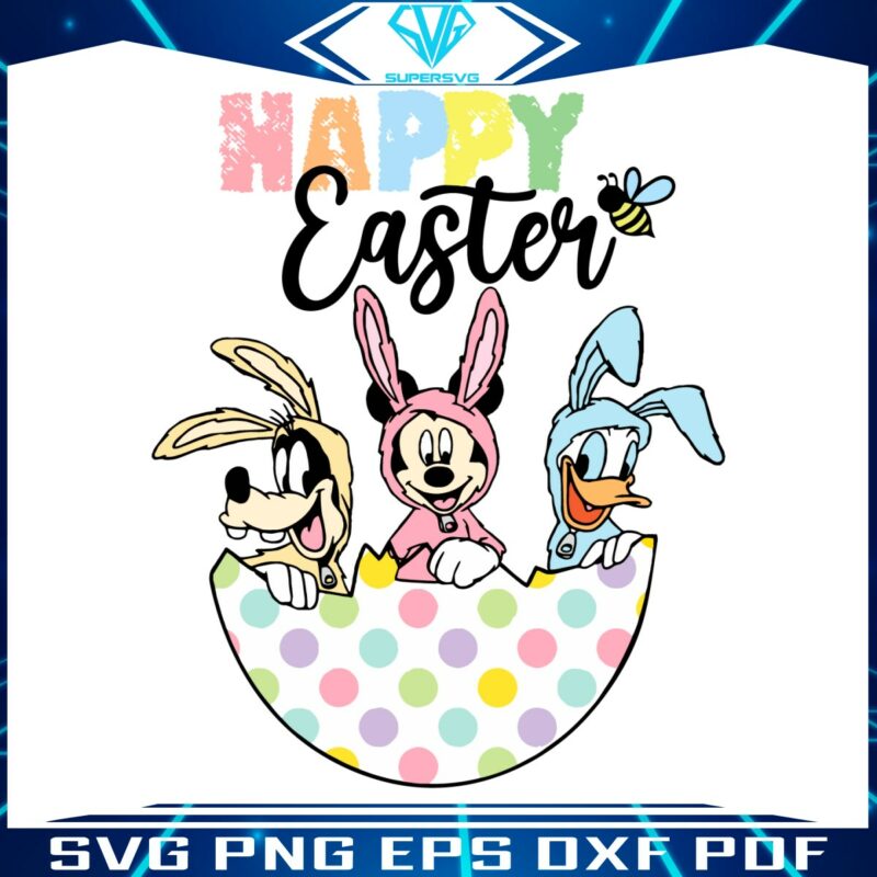 happy-easter-minnie-friends-egg-svg