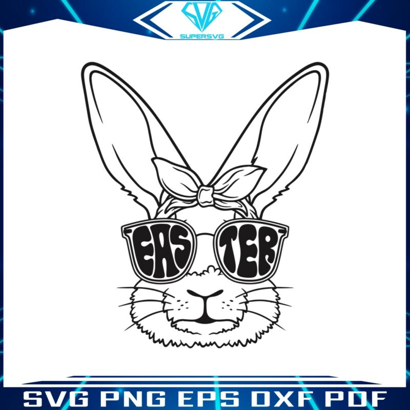 retro-easter-bunny-glasses-svg