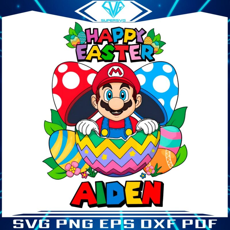 custom-super-mario-happy-easter-png