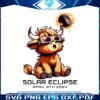 highland-cow-solar-eclipse-2024-png
