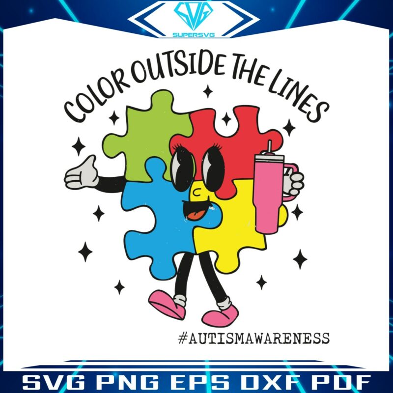 color-outside-the-lights-autism-awareness-svg