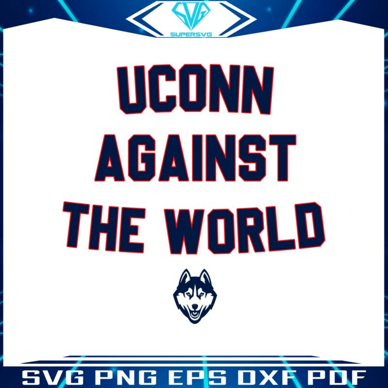 retro-uconn-against-the-world-svg