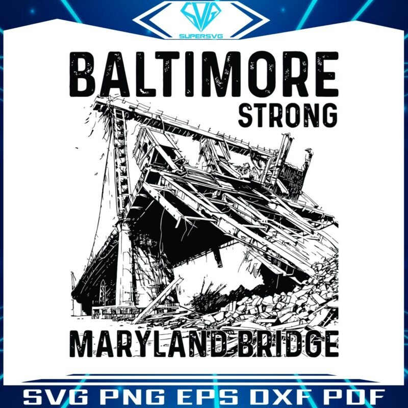 baltimore-strong-maryland-baltimore-svg
