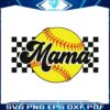 retro-baseball-mama-checkered-softball-svg