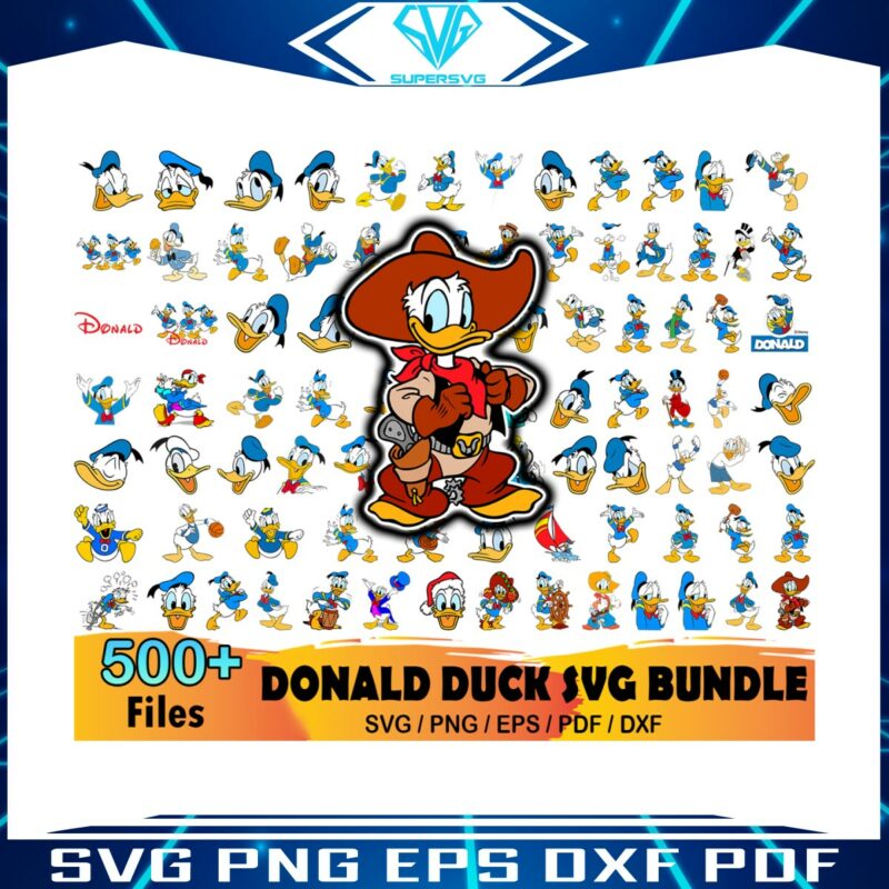 500-files-donald-duck-bundle-svg