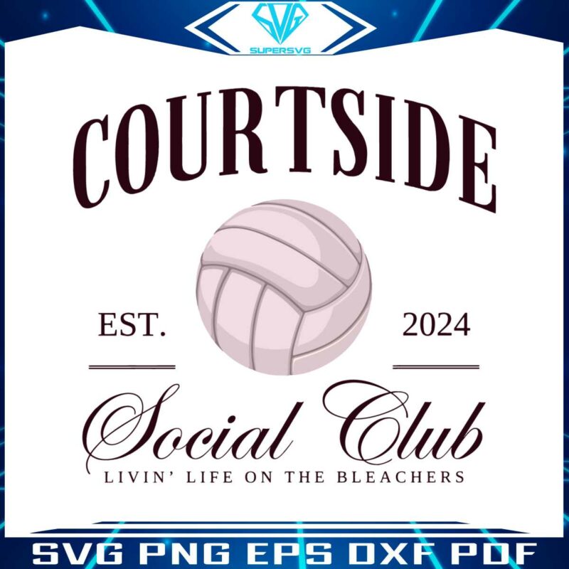 retro-courtside-social-club-est-2024-svg