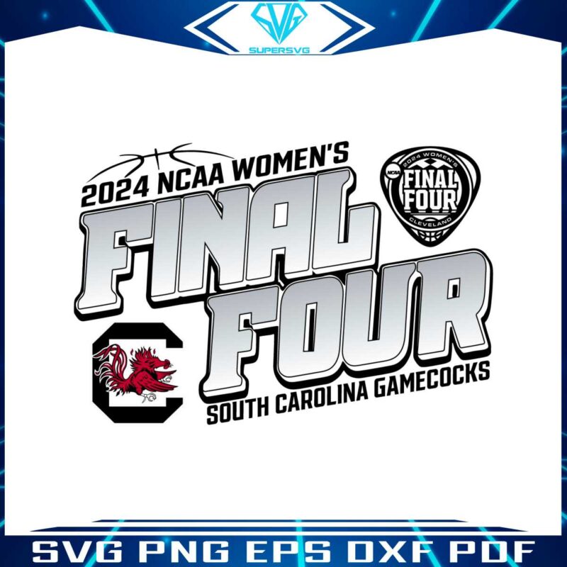 south-carolina-2024-ncaa-womens-basketball-final-four-svg