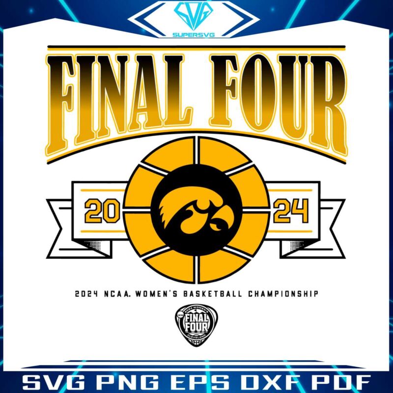 final-four-iowa-womens-basketball-championship-svg