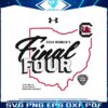 south-carolina-gamecocks-2024-womens-final-four-svg