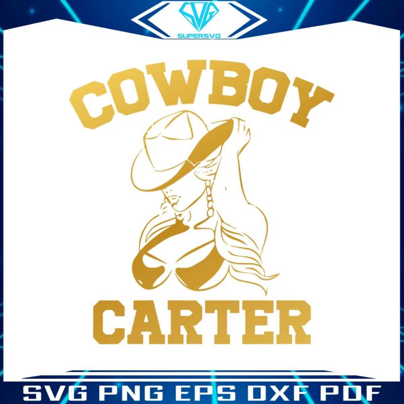 retro-beyonce-cowboy-carter-new-album-svg