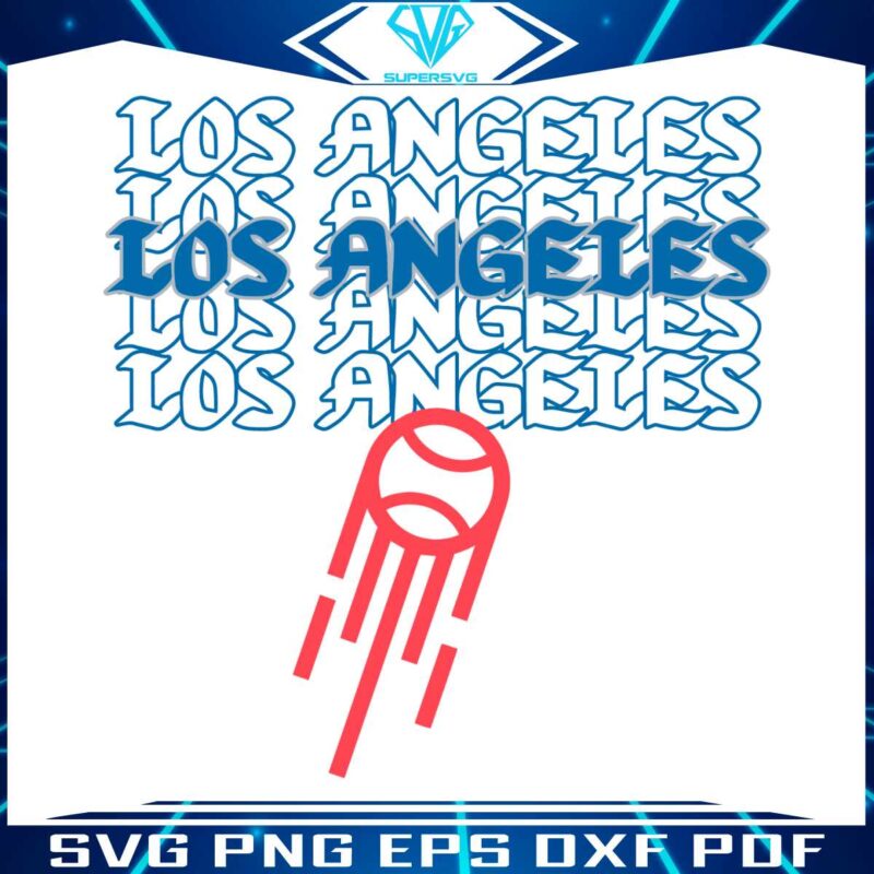 mlb-los-angeles-baseball-team-svg