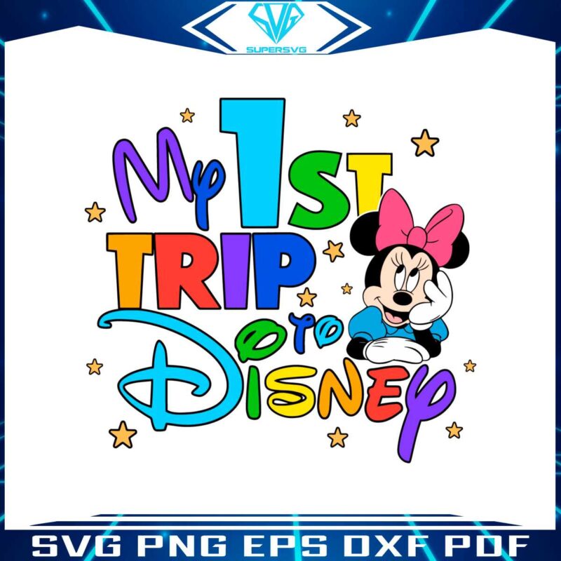 my-1st-trip-to-disney-minnie-mouse-svg