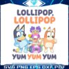 bluey-chattermax-lollipop-yum-yum-yum-png