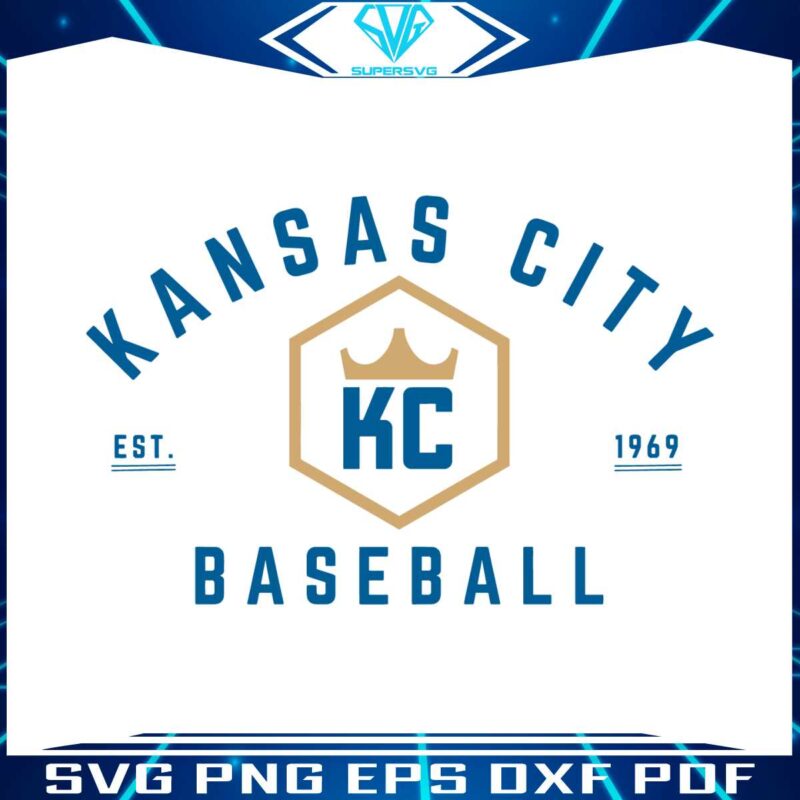 baseball-kansas-city-baseball-est-1969-svg