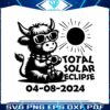 highland-cow-total-solar-eclipse-svg