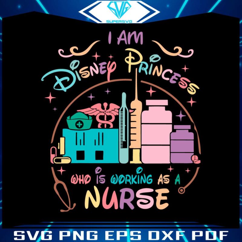disney-princess-who-is-working-as-a-nurse-svg