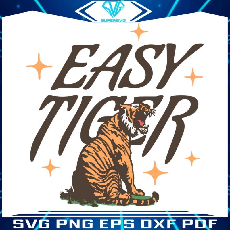 vintage-easy-tiger-roar-animal-svg