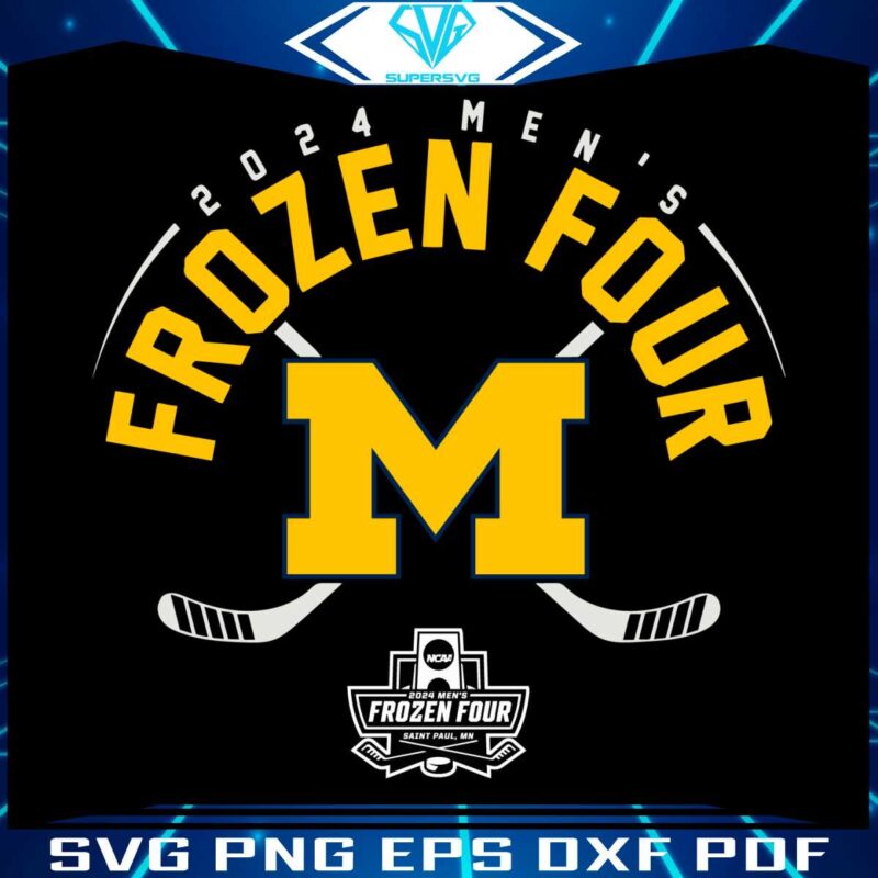 michigan-hockey-2024-mens-frozen-four-svg