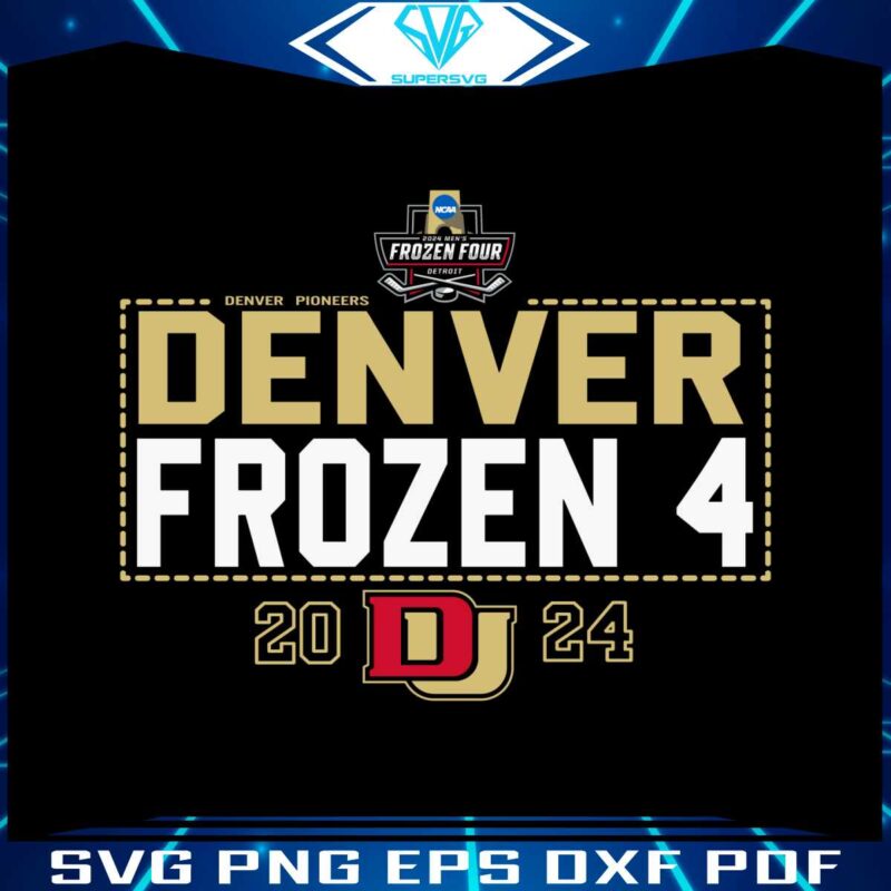 denver-frozen-4-hockey-2024-ncaa-svg