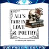 alls-fair-in-love-and-poetry-skull-png