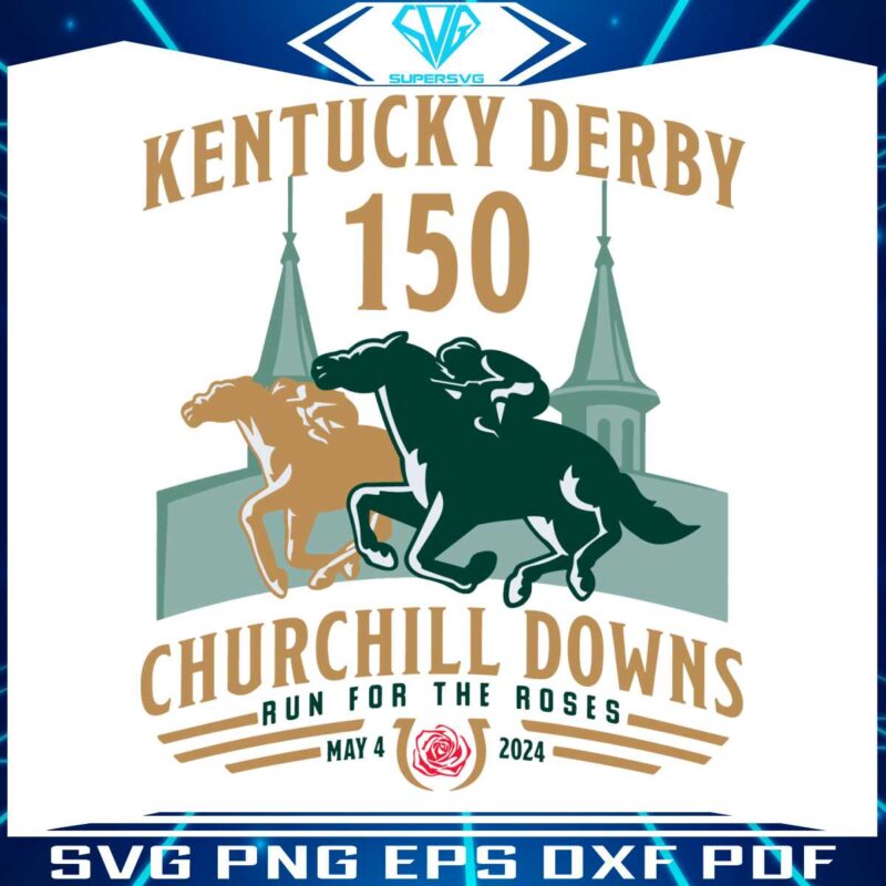 kentucky-derby-churchill-downs-2024-svg