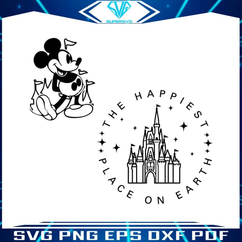 the-happiest-place-one-earth-mickey-mouse-svg