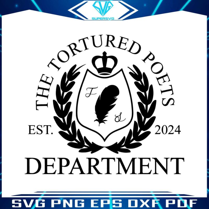 the-tortured-poets-department-2024-album-svg