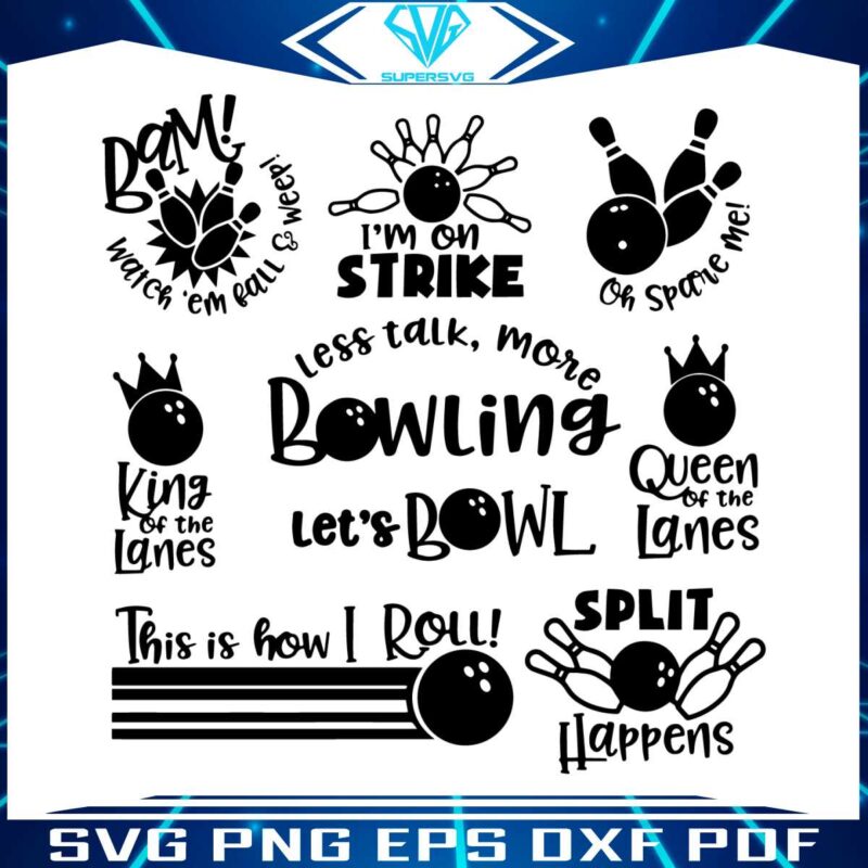 less-talk-more-bowling-im-on-strike-svg-bundle
