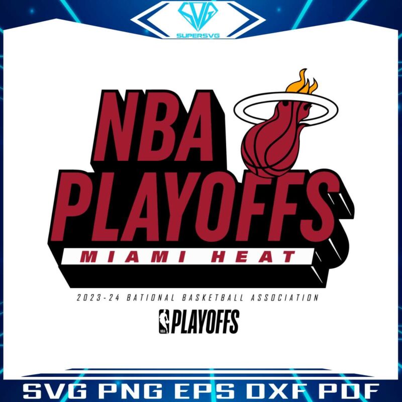 2024-nba-playoffs-miami-heat-basketball-association-svg