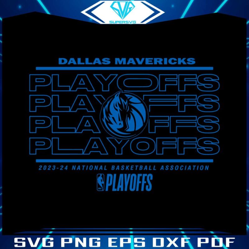 dallas-mavericks-2024-nba-playoffs-svg