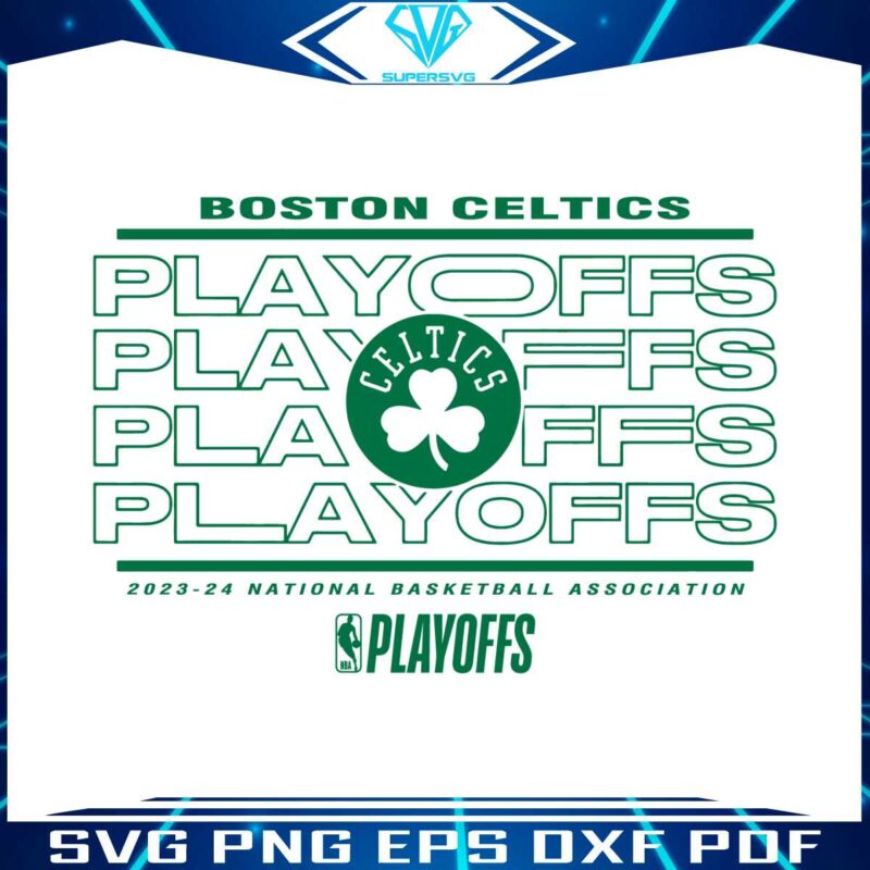 boston-celtics-2024-nba-playoffs-svg