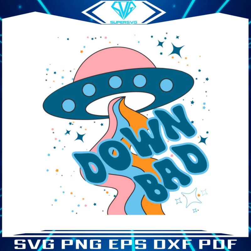 down-bad-ufo-the-tortured-poets-department-svg
