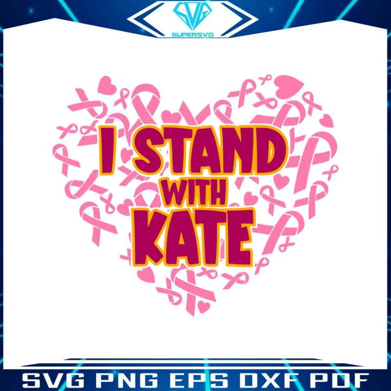 i-stand-with-kate-cancer-support-svg
