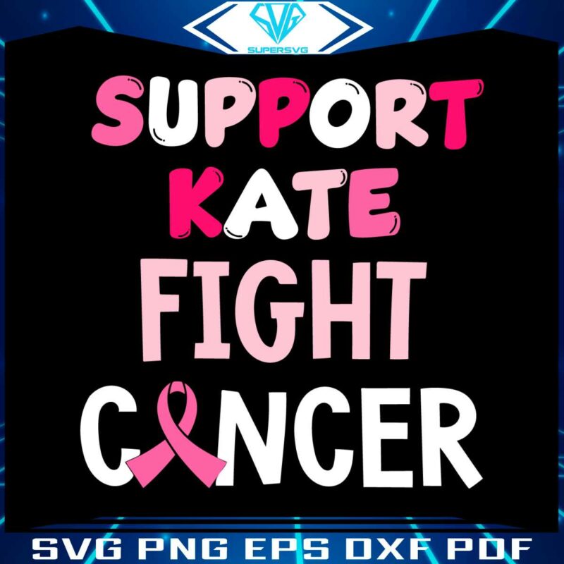 support-kate-fight-cancer-kate-middleton-svg