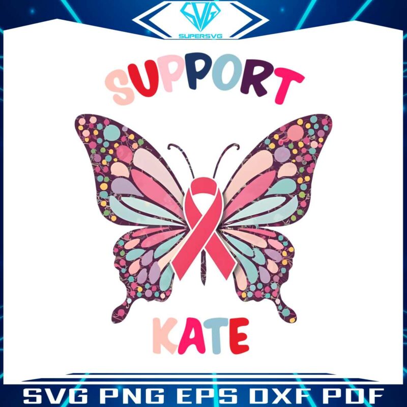 support-kate-buttefly-cancer-strong-png