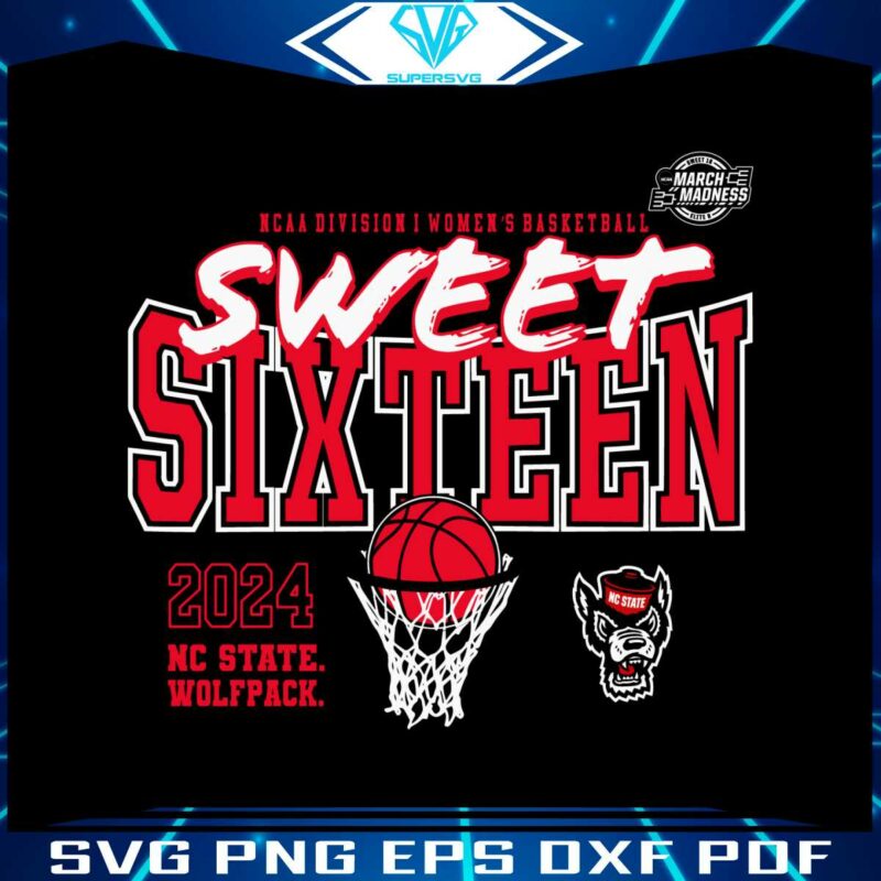 nc-state-wolfpack-sweet-sixteen-womens-basketball-svg
