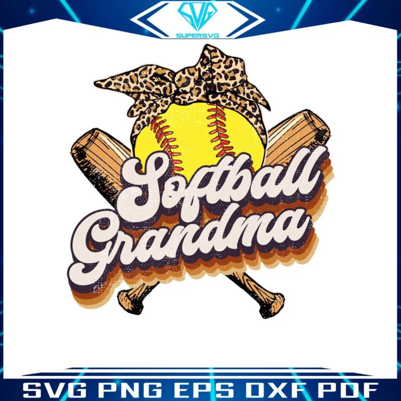 leopard-softball-grandma-png