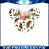 disney-mouse-head-floral-mickey-png