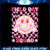 checkered-field-day-squad-floral-face-svg