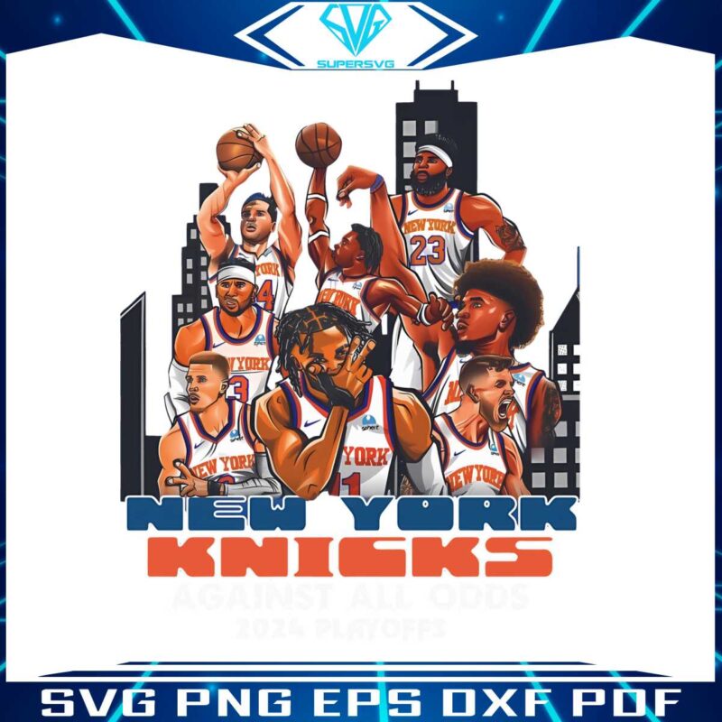 new-york-knicks-against-all-odds-2024-playoffs-png