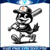 baltimore-orioles-bird-cartoon-baseball-svg