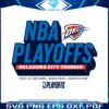 nba-playoffs-oklahoma-city-thunder-svg