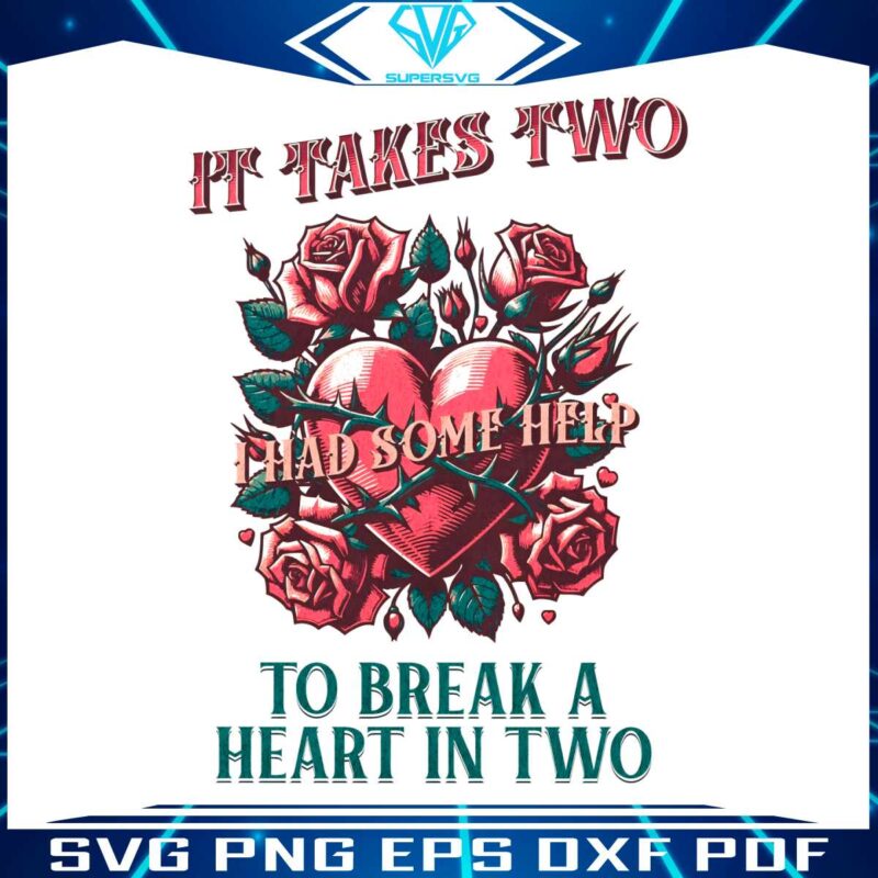 it-takes-two-to-break-a-heart-in-two-png