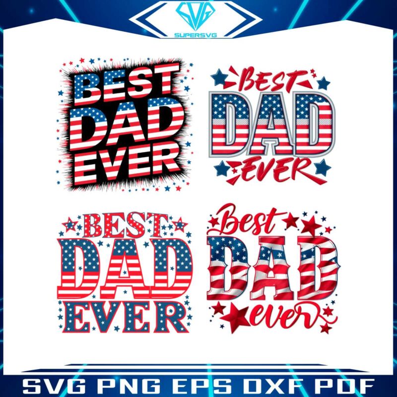 best-dad-ever-usa-flag-svg-png-bunlde