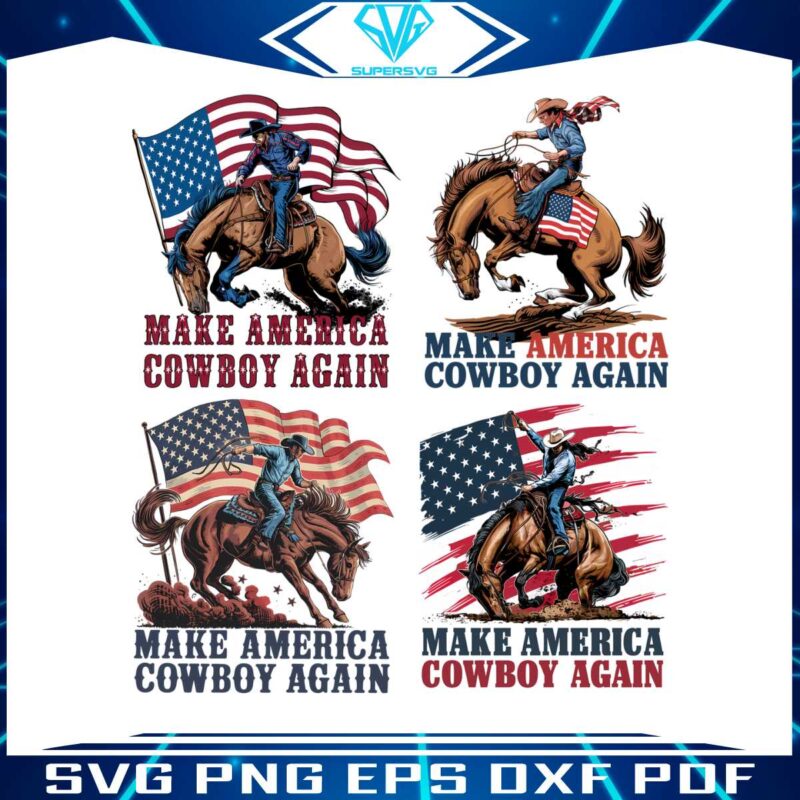 make-america-cowboy-again-png-bundle