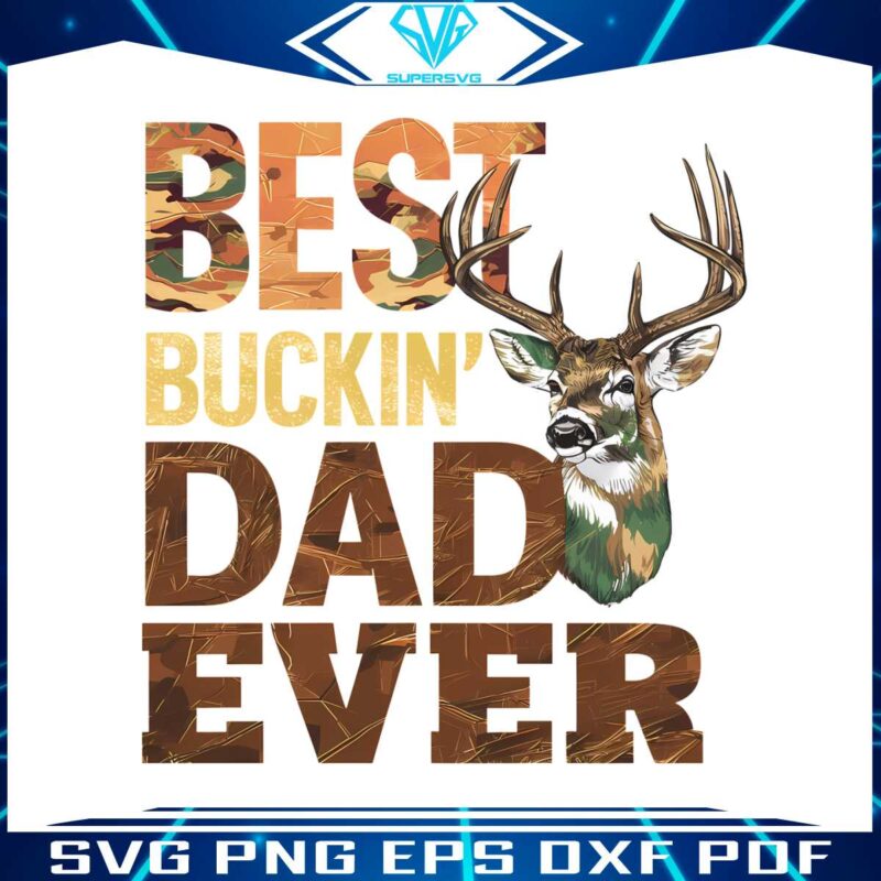 best-buckin-dad-ever-deer-head-png