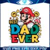 best-dad-ever-super-mario-svg