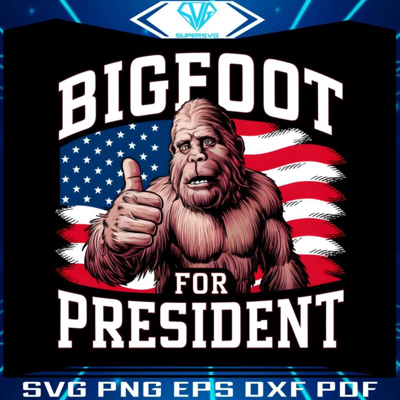 bigfoot-for-president-america-election-png